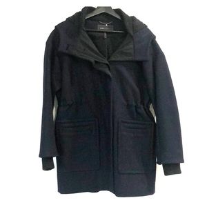 BCBGMAXAZRIA Hooded Coat Size XS